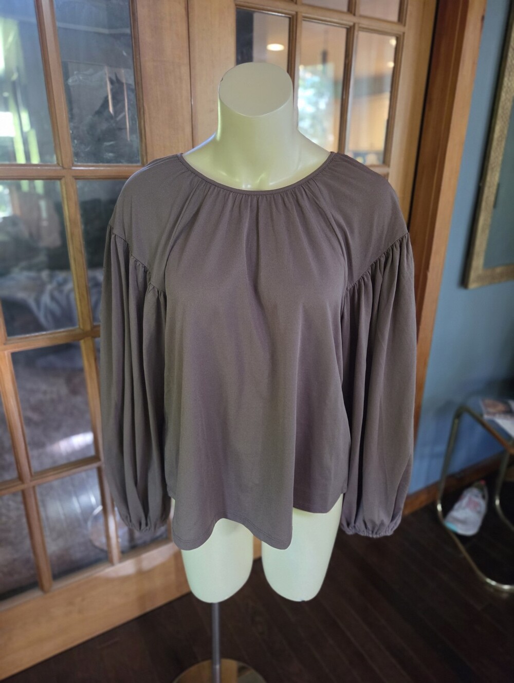 A New Day Pheasent Styled Blouse
